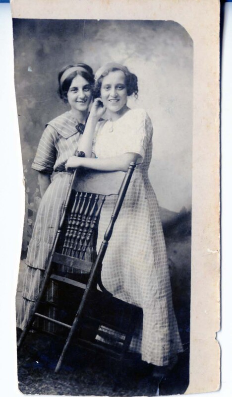Cora Lee Perkins (Henry) and Nita Caspari