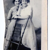 Cora Lee Perkins (Henry) and Nita Caspari